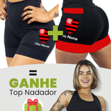 Kit Shorts Flamengo + Nome