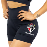 Shorts Preto São Paulo + Nome