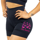 Shorts Preto Borboletas +Seu nome