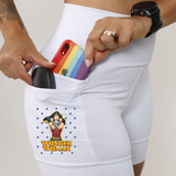 Shorts Branco Wonder Woman