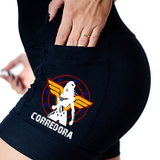 Shorts Mulher Maravilha Corredora.