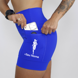 Short Personalizado Azul+ Nome