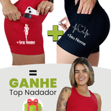 Kit Shorts Feminino + Top