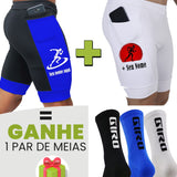 Kit Bermudas Masculinas + Meia