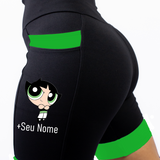 Bermuda Fem Super Poderosa Verde