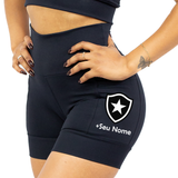 Shorts Preto Botafogo + Nome