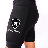Bermuda Masc Preta Botafogo+ Nome