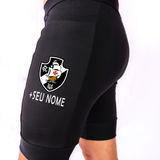 Bermuda Masc Preta Vasco + Nome