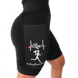 Bermuda Feminina Preto Sou Corredora ( Pronta Entrega)