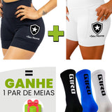 Kit Shorts Feminino + Meia