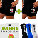 Kit Shorts Feminino + Meia