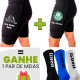 Kit Bermuda Masculina + Meia