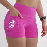 Shorts Rosa Corredora (estoque)