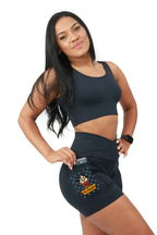 Shorts Wonder Woman Preto.