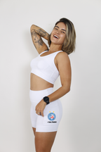 Shorts Branco Bahia + Nome