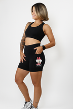Short Preto Minnie + Seu Nome