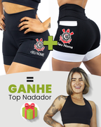 Kit Shorts Corinthias + Nome