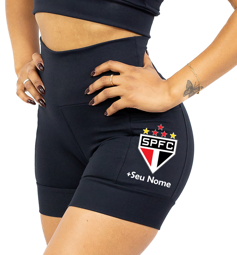 Kits Shorts São Paulo + Nome