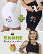 Kit Bermudas Femininas + Tops