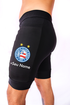 Bermuda Masc Preta Bahia + Nome