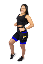 Bermuda Fem Super Poderosa Azul