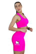 Bermuda Feminina Rosa Hello Kitty+Seu Nome