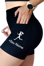 Kit Shorts Feminino + Meia