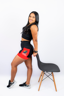 Shorts Preto/Vermelho Foda-se o Pace