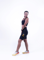 Bermuda Preta Wonder Woman