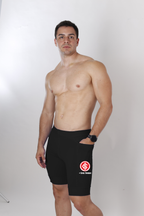 Bermuda Masc Preta Internacional + Nome