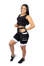 Bermuda Personalizada Coração Batimentos+Nome Preto/Branco