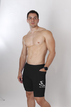 Bermuda Masculina nome+Corredor (preta)
