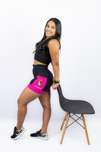 Short Feminino Super Poderosa Rosa