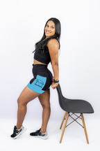 Kit Shorts Feminino + Meia