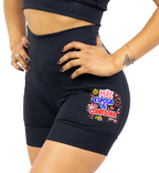 Short Preto Mae Esposa Corredora
