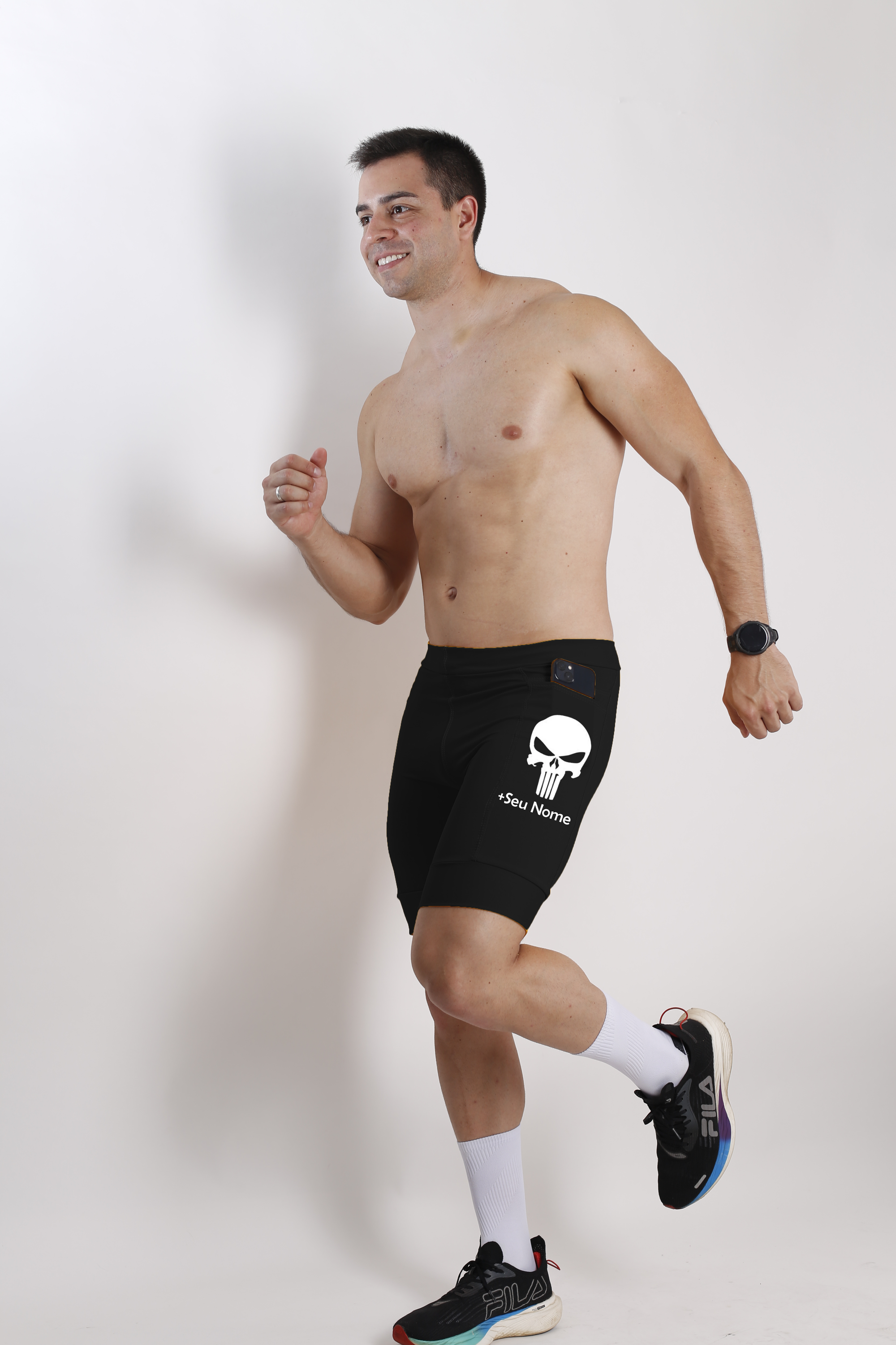 Kit Bermudas Masculinas + Meia