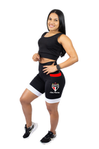 Bermuda Feminina Preta/Branco São Paulo +Seu nome