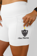 Kit Shorts Feminino + Meia