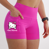 Short Rosa Hello Kitty+ Nome