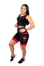 Bermuda Mulher Maravilha + Seu nome (punho vermelho)