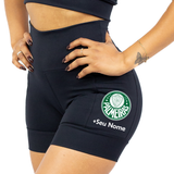 Shorts Preto Palmeiras + Nome