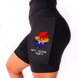 Bermuda Mulher Maravilha + Seu nome