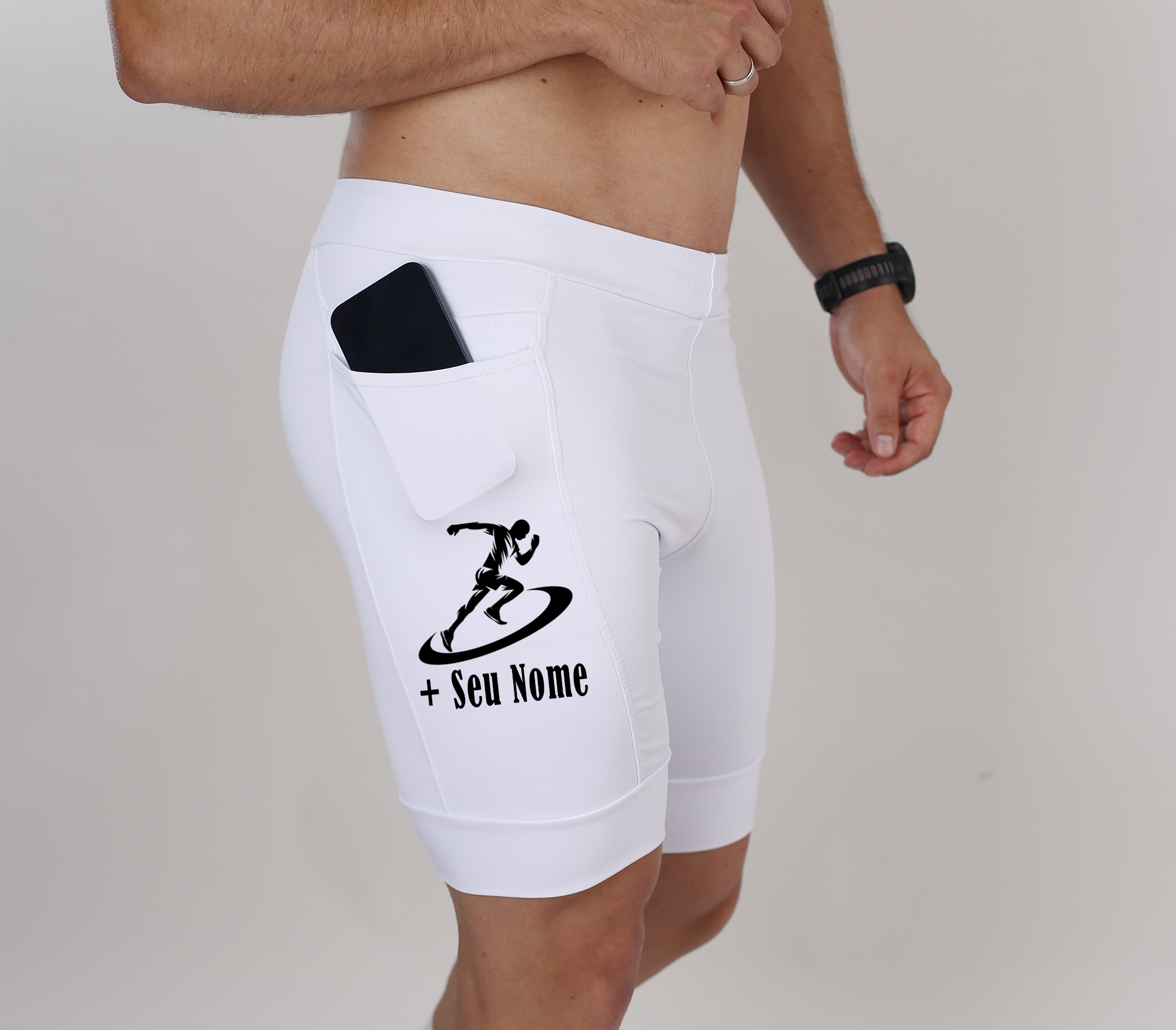 Kit Bermudas Masculinas + Meia