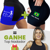 Kit Shorts Feminino + Top