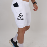 Bermuda Masc Branco Corredor