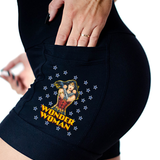 Shorts Wonder Woman Preto.