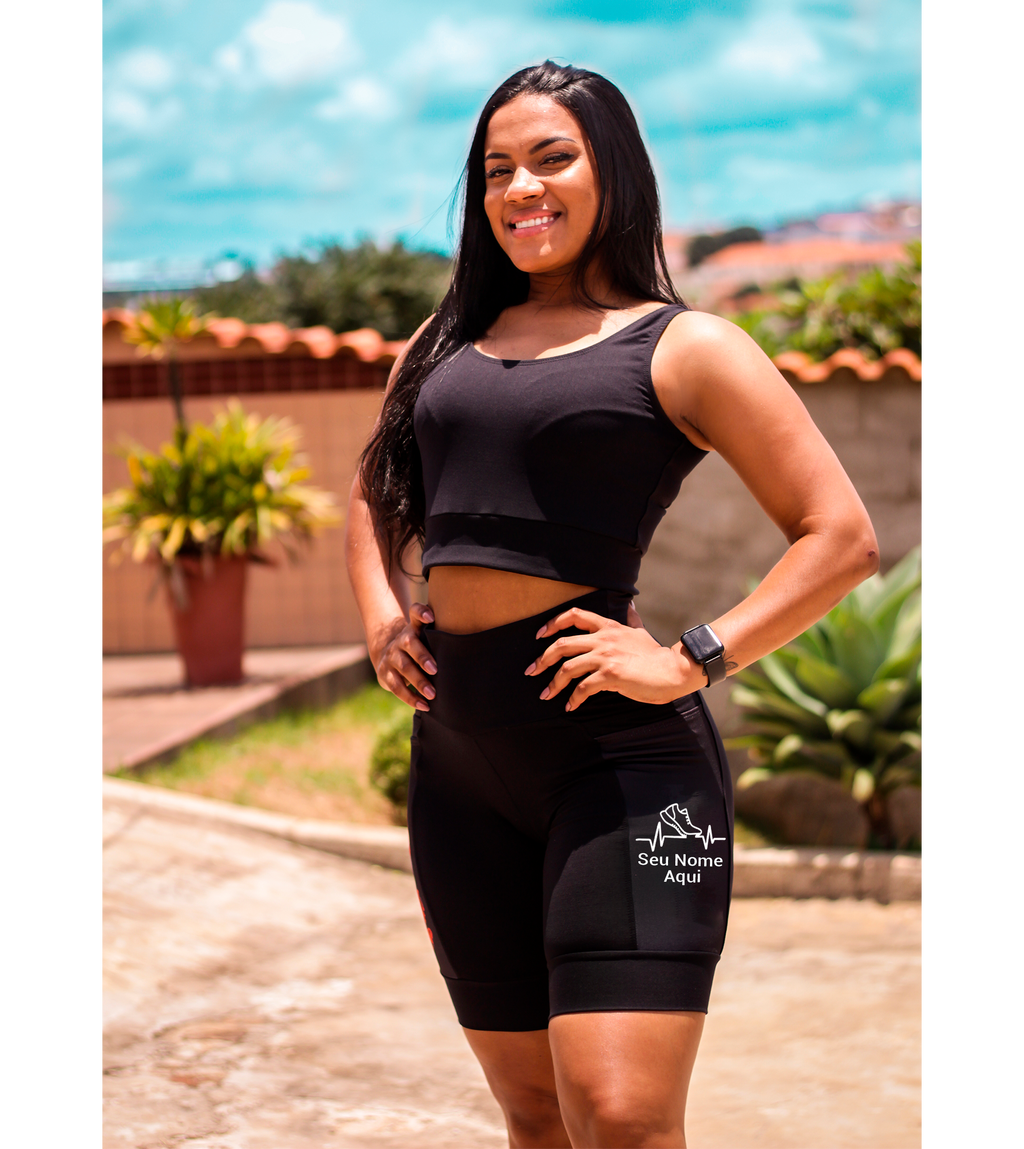 Bermuda Tenis Batimentos + Seu nome