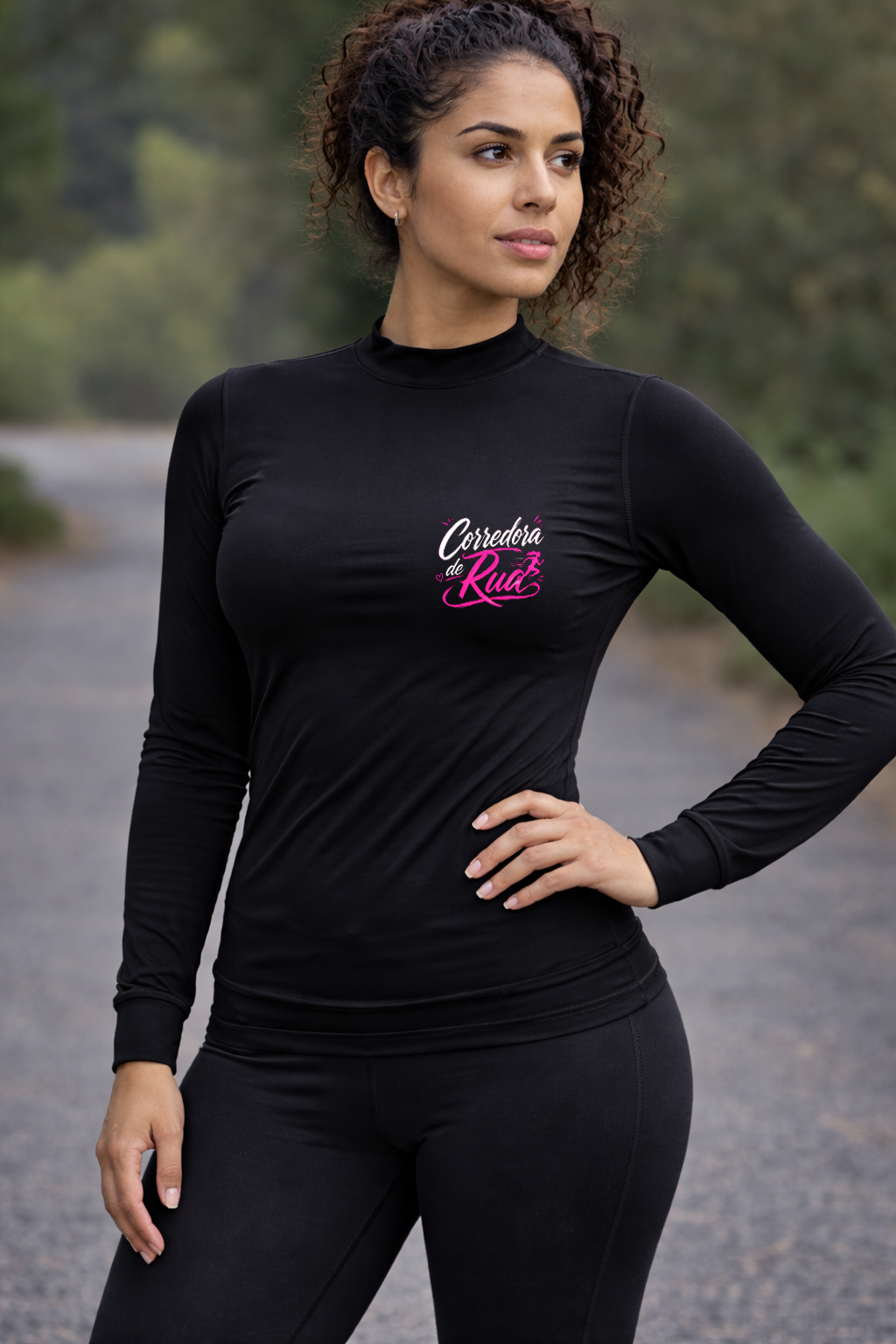 Segunda Pele Feminina Corredora de Rua