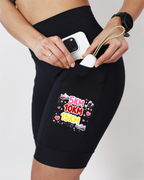 Bermuda Feminina Preta 5,10,15 KM