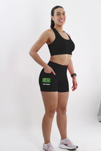 Shorts Preto Aqui é o Brasil + Nome